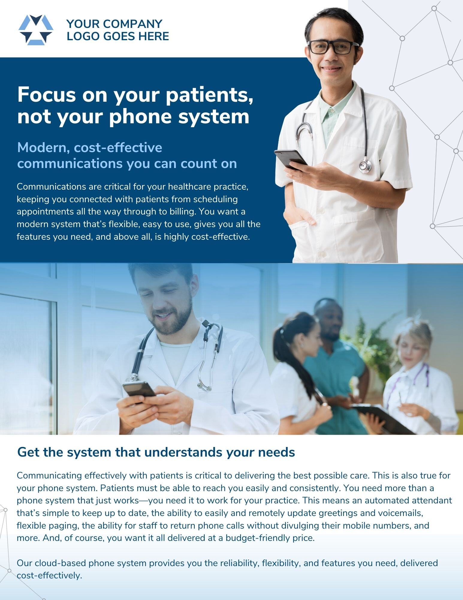 Healthcare Data Sheet Image